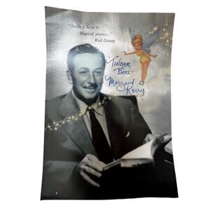 Authentic Disney|Tinkerbell|Signed Autograph‎ Margarot Kerry